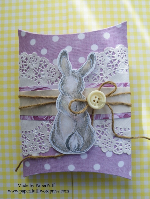 easter pillow box spotty
